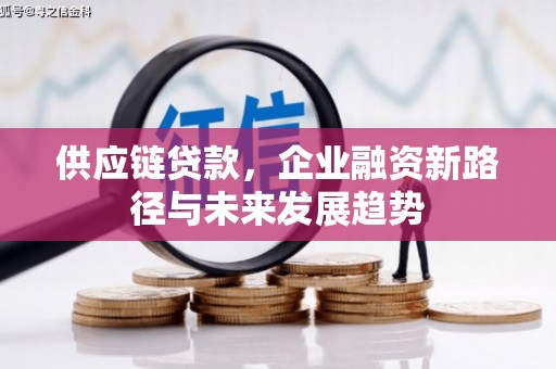 盱眙供应链贷款，企业融资新路径与未来发展趋势