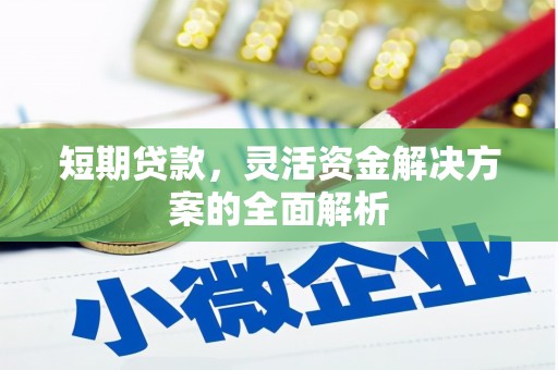 盱眙短期贷款，灵活资金解决方案的全面解析