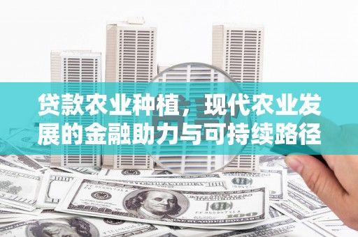 盱眙贷款农业种植，现代农业发展的金融助力与可持续路径