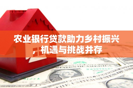 盱眙农业银行贷款助力乡村振兴，机遇与挑战并存