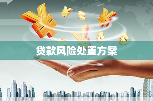 盱眙贷款风险处置方案