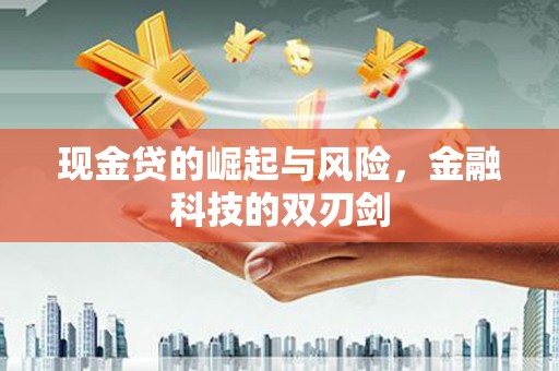 盱眙现金贷的崛起与风险，金融科技的双刃剑