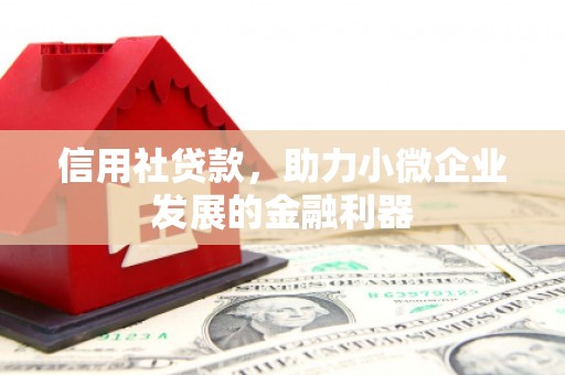 盱眙信用社贷款，助力小微企业发展的金融利器