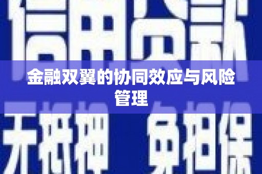 盱眙金融双翼的协同效应与风险管理
